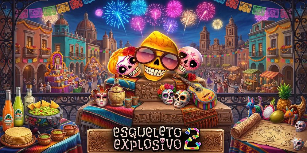 Esqueleto Explosivo 2 è una slot con grandi moltiplicatori